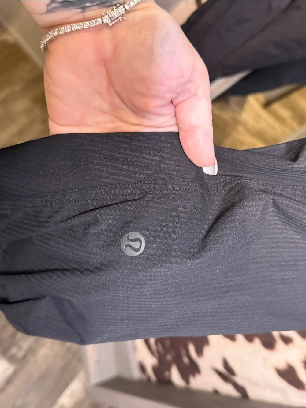 lululemon athletica Black Activewear Top